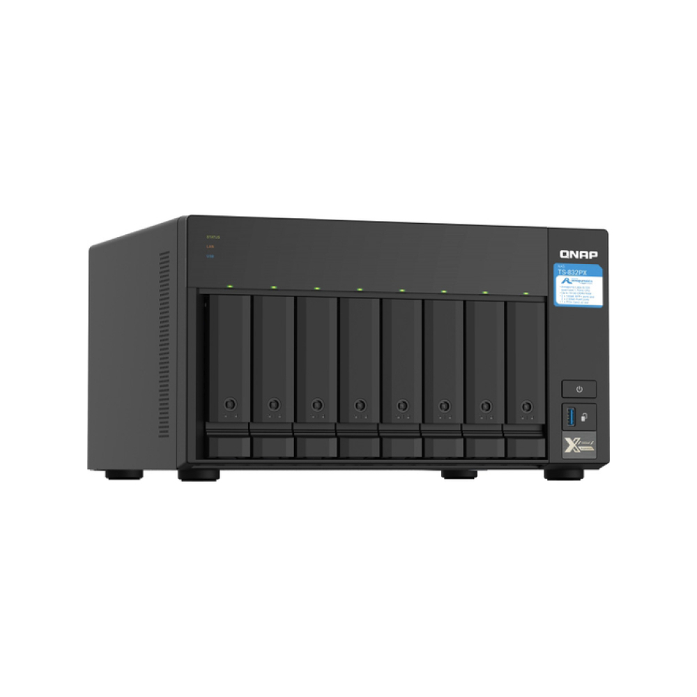 Сетевое хранилище QNAP 8 disks TS-832PX — изображение 2