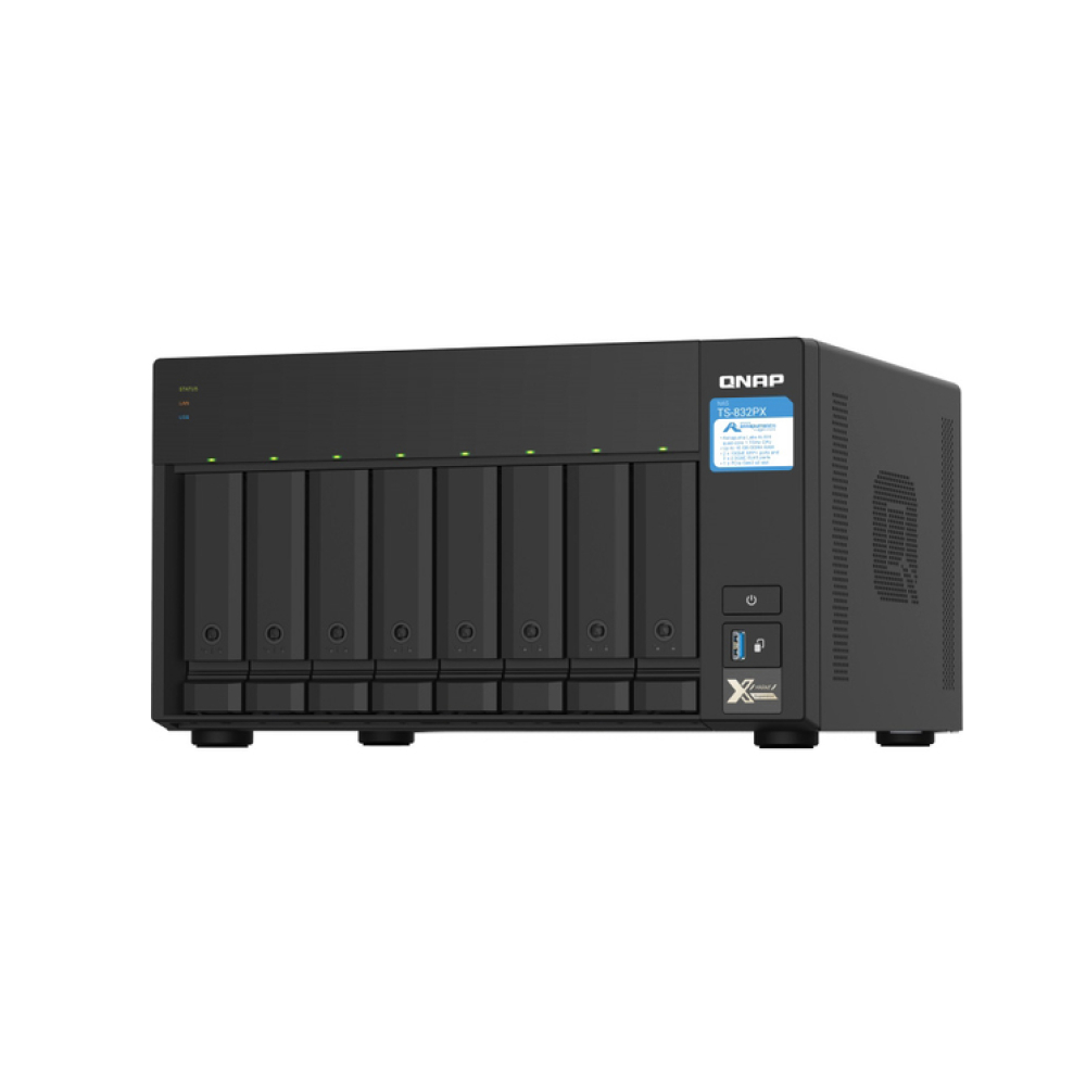 Сетевое хранилище QNAP 8 disks TS-832PX — изображение 3