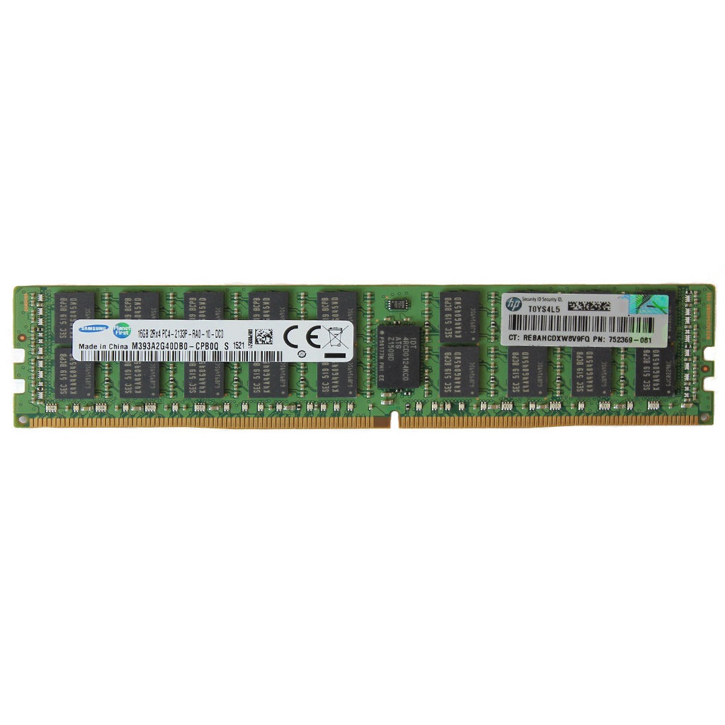 Модуль памяти HPE 16GB DDR4-2133MHz  ECC Reg ...