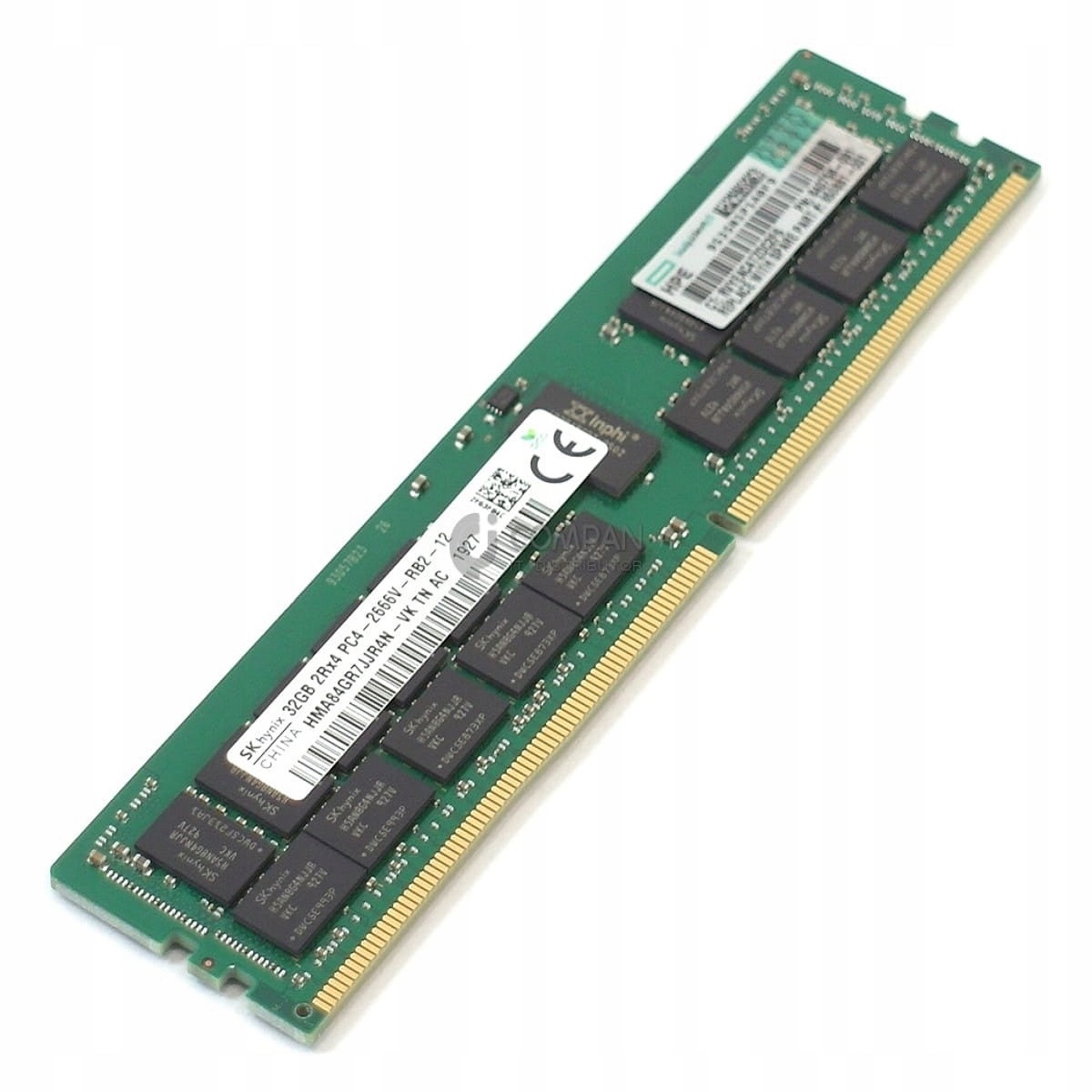 Модуль памяти HPE DDR4 RDIMM 32GB 2666MHz ECC...