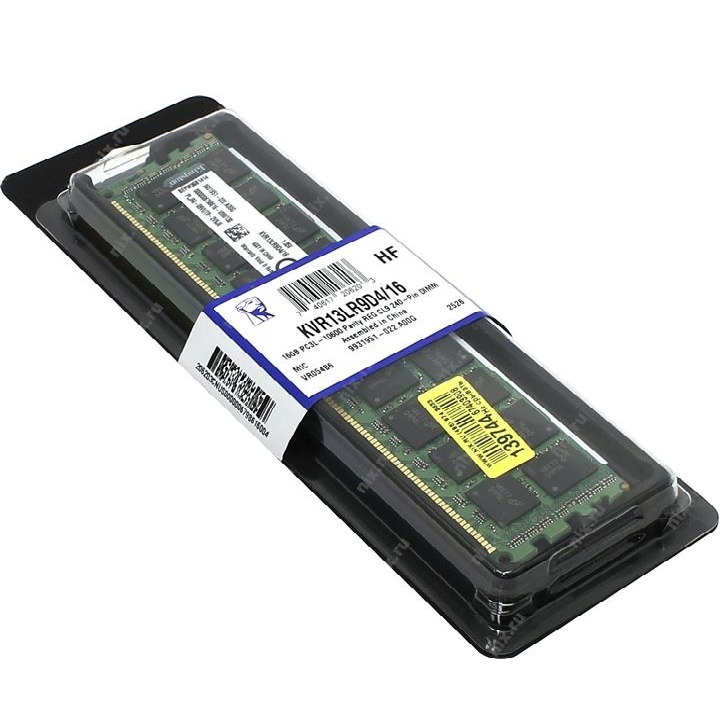 Модуль памяти Kingston 16GB PC3L-10600 Reg (K...