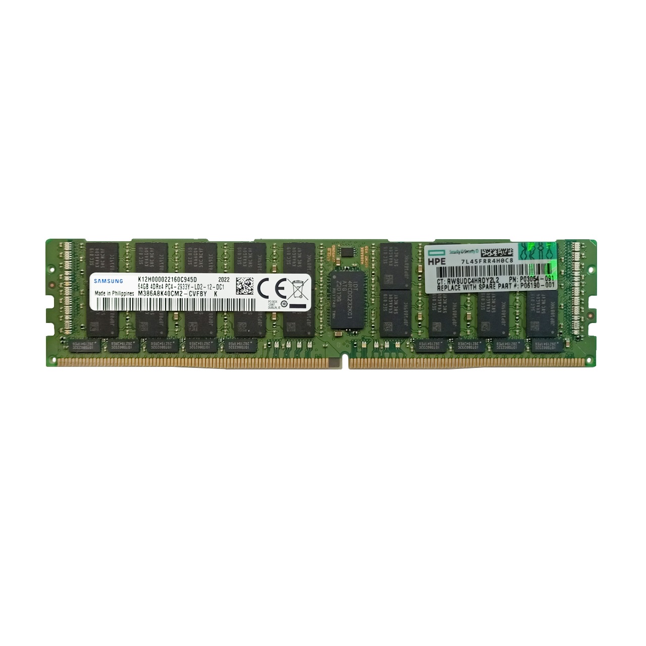 Модуль памяти HPE 64GB DDR4-2933 (P00926-B21,...