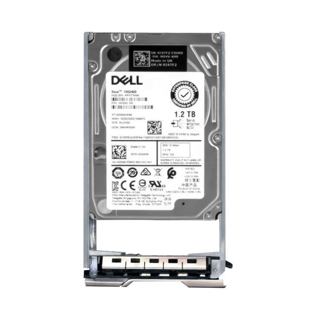 Жесткий диск Dell 1.2TB 10K 2.5» SAS 12G...